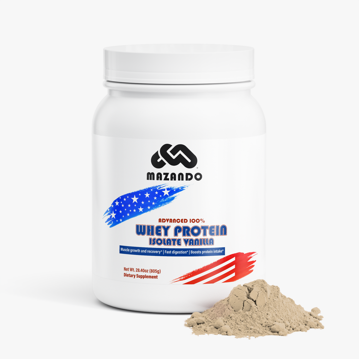 Advanced 100% Whey Protein Isolate (Vanilla)