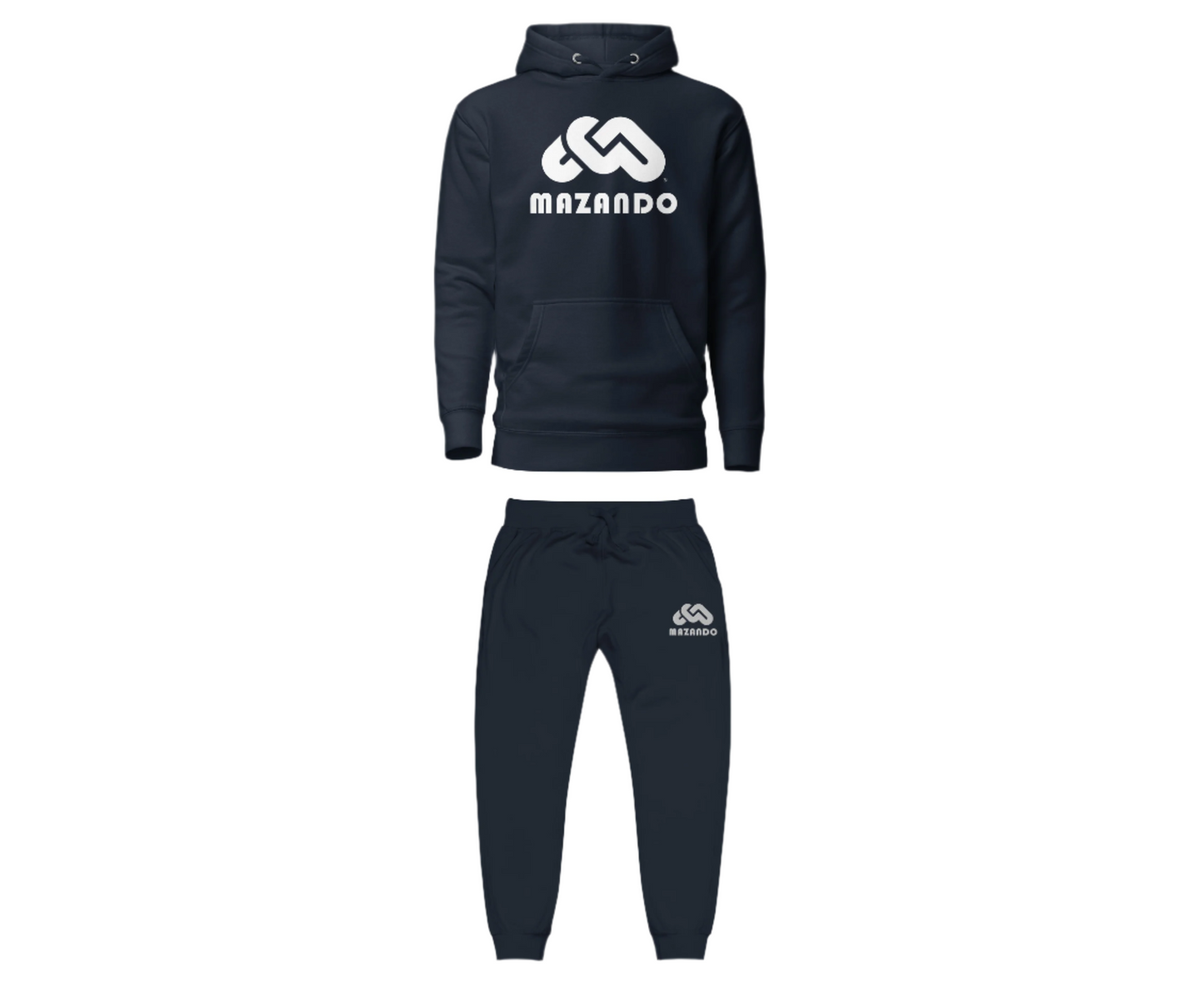 NAVY Hoodie & Sweatpants suit